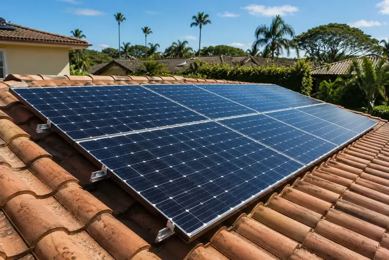 Installation de panneaux solaires à Saint-Just-d'Avray